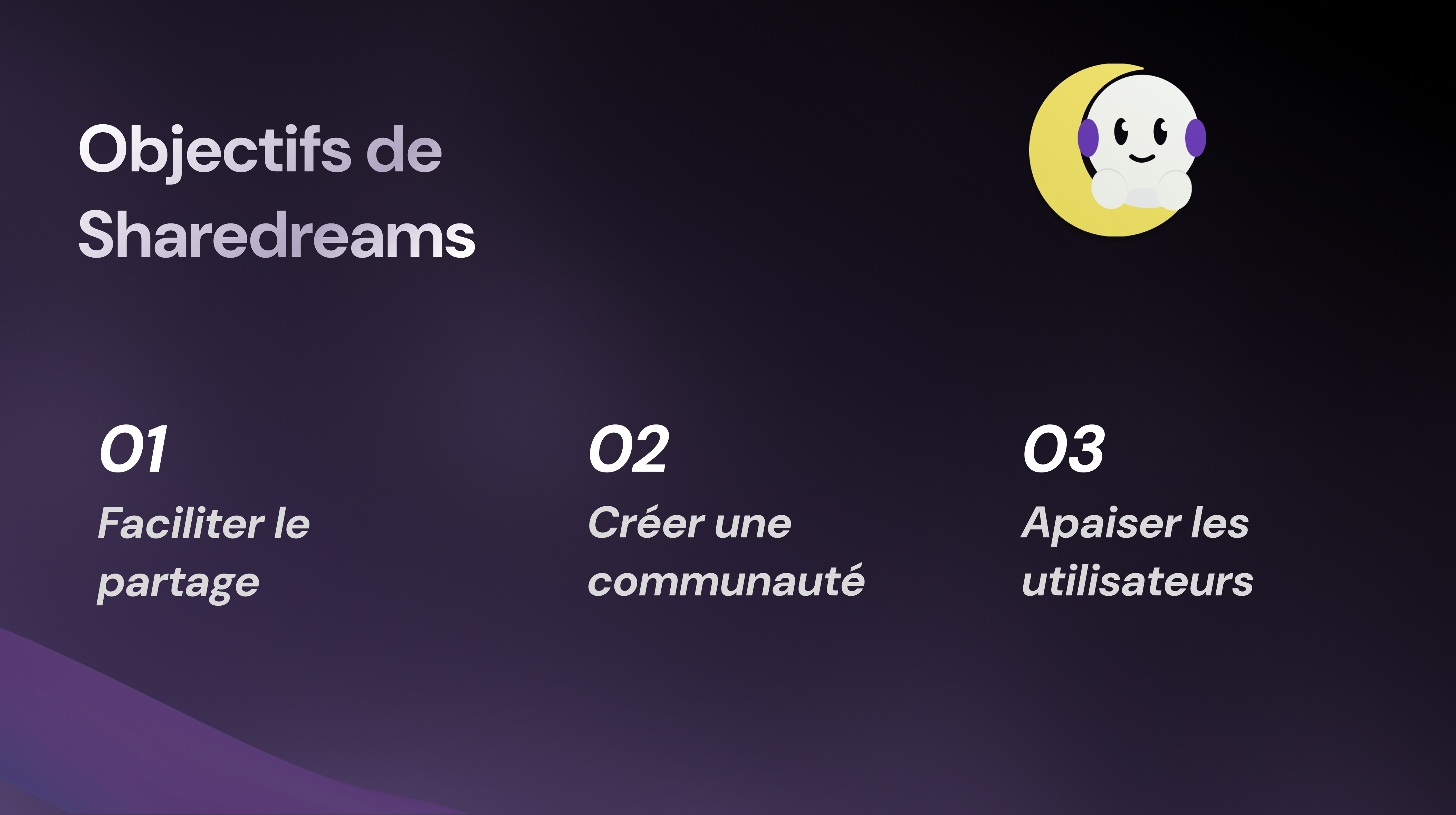 Appli de suivi de sommeil et rêves